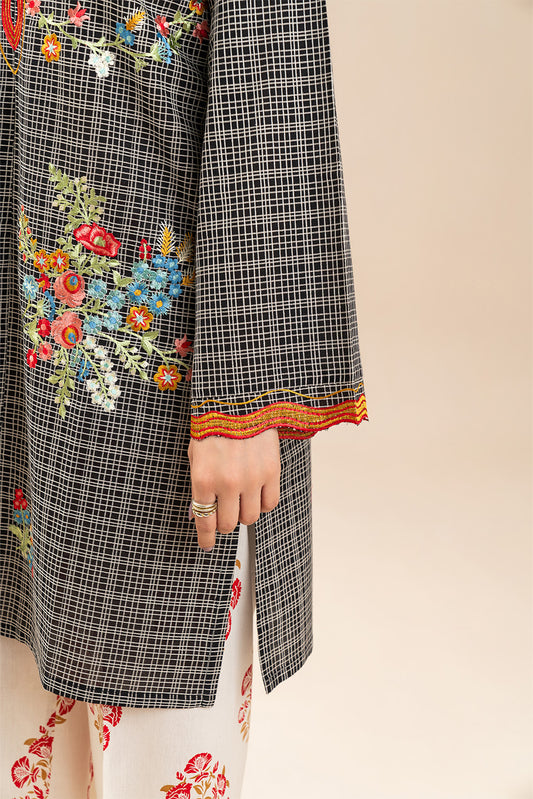 EMBROIDERED DORIA SHIRT (PRET)