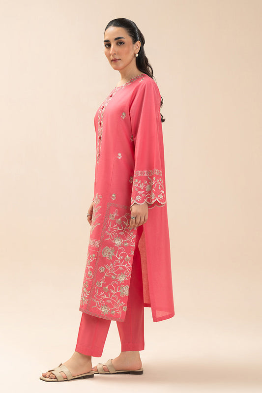 2 PIECE EMBROIDERED LAWN SUIT (PRET)