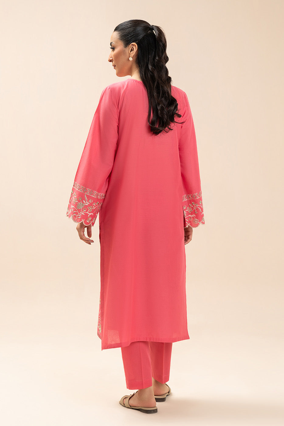 2 PIECE EMBROIDERED LAWN SUIT (PRET)