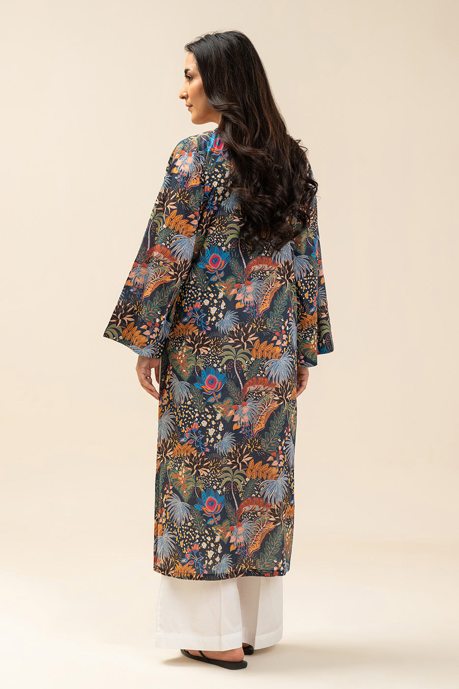 PRINTED LAWN SHIRT (PRET)