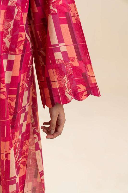 2 PIECE PRINTED LAWN SUIT (PRET)