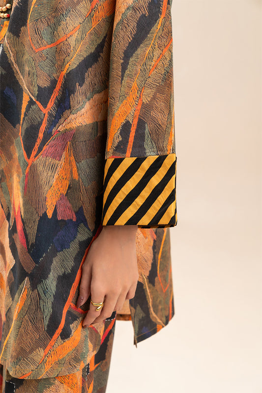 2 PIECE PRINTED  LAWN SUIT (PRET)