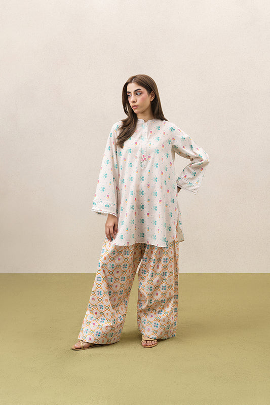 PRINTED LAWN SHIRT (PRET)