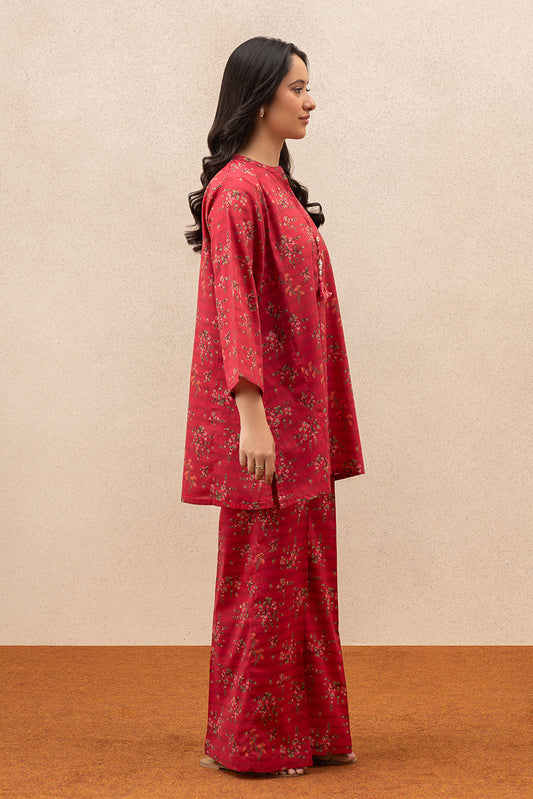 2 PIECE PRINTED LAWN SUIT (PRET)