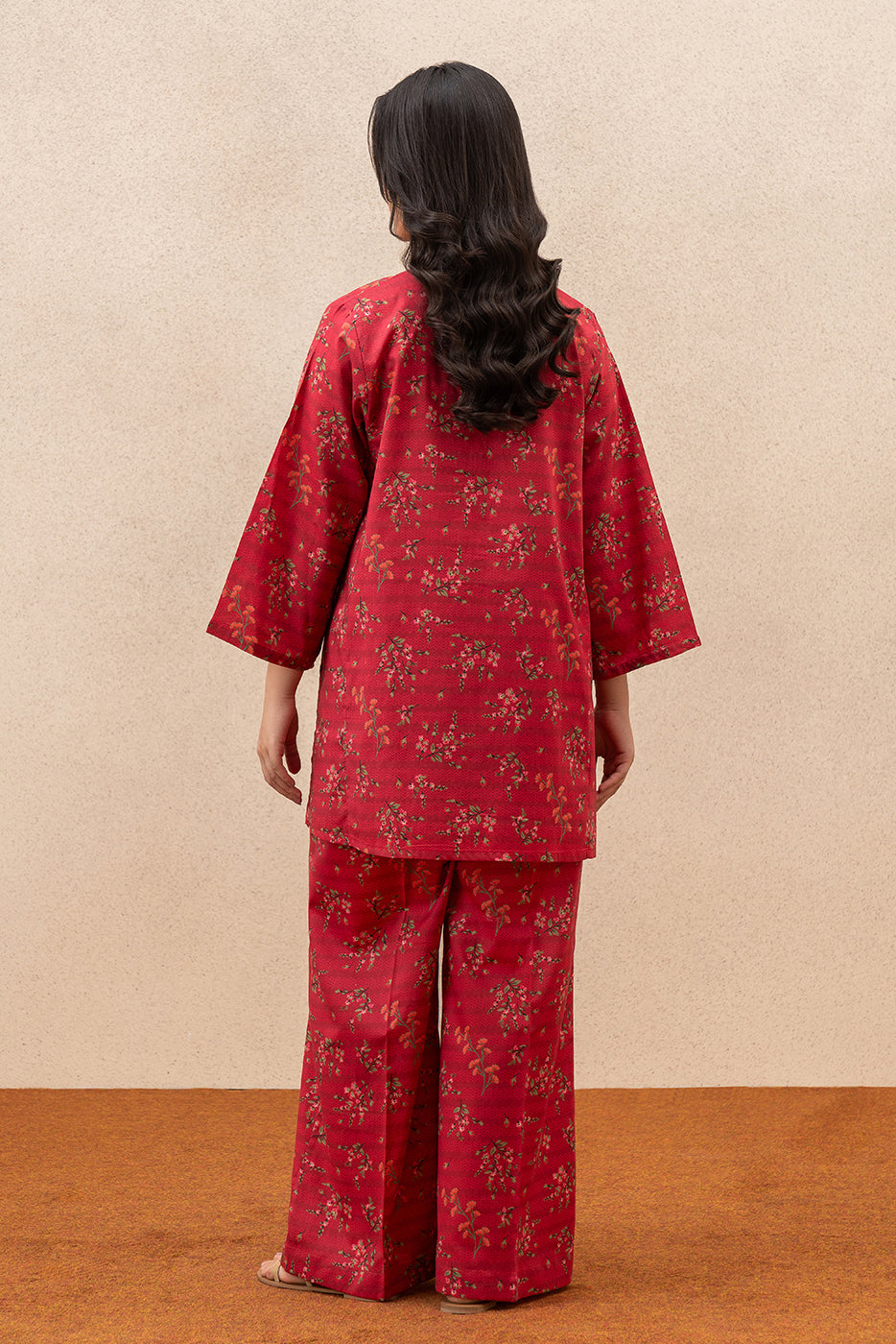 2 PIECE PRINTED LAWN SUIT (PRET)