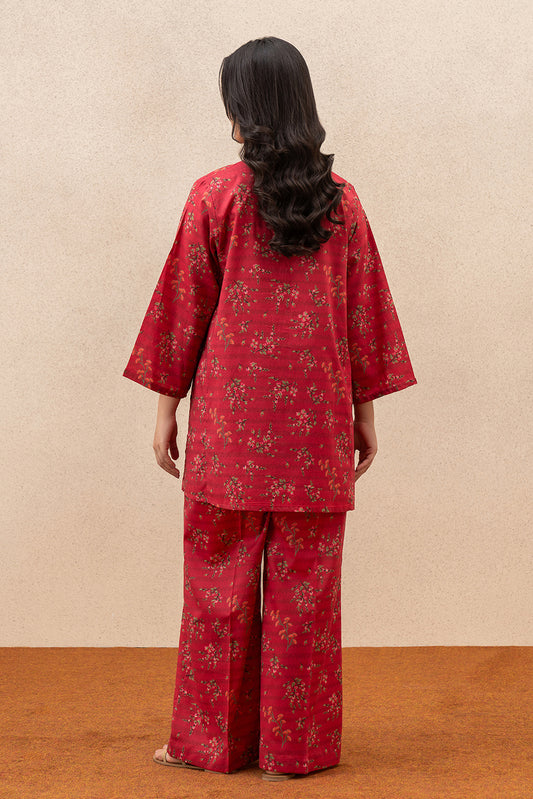 2 PIECE PRINTED LAWN SUIT (PRET)