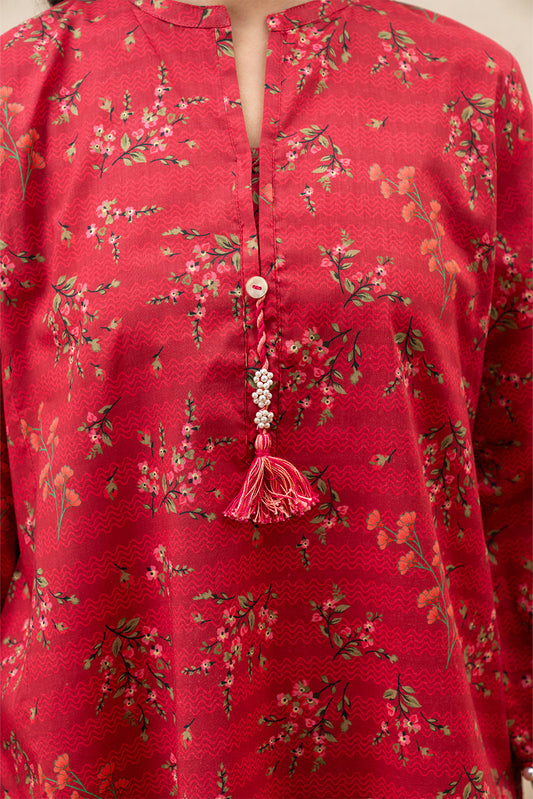 2 PIECE PRINTED LAWN SUIT (PRET)