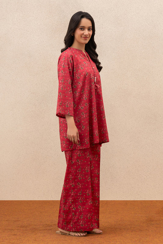 2 PIECE PRINTED LAWN SUIT (PRET)