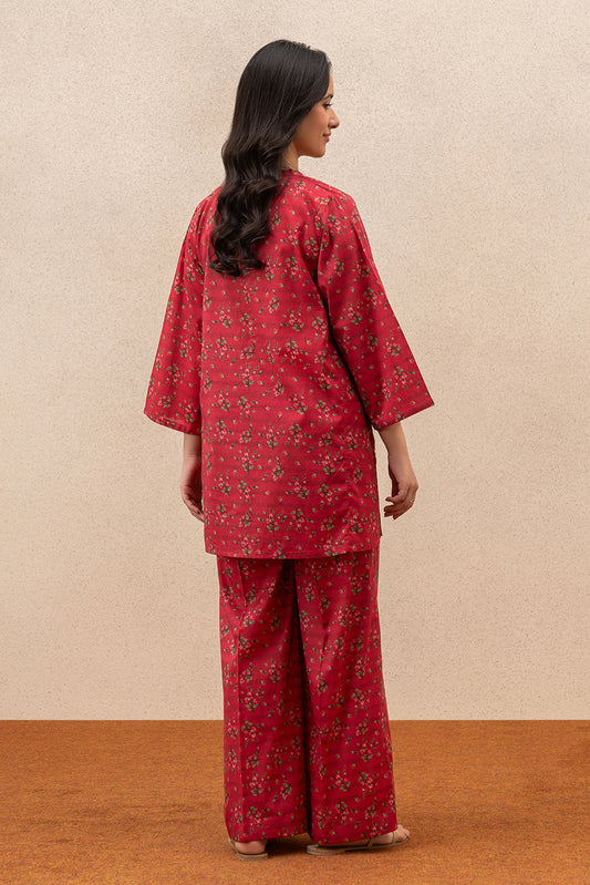 2 PIECE PRINTED LAWN SUIT (PRET)