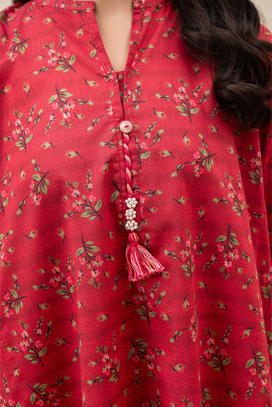 2 PIECE PRINTED LAWN SUIT (PRET)