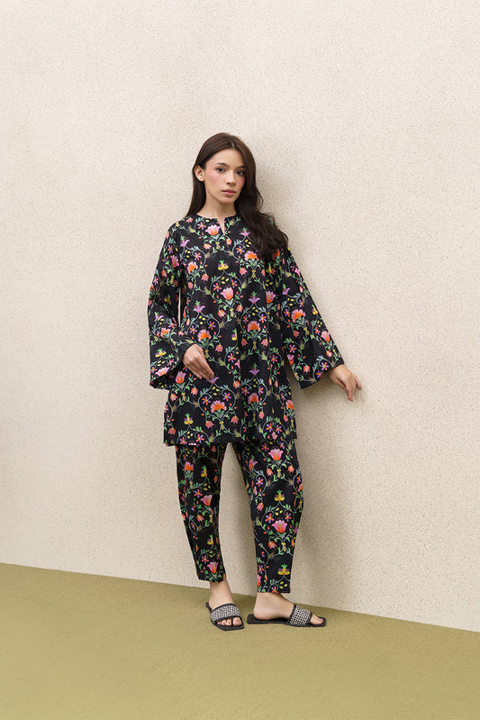 2 PIECE PRINTED DORIA LAWN SUIT (PRET)