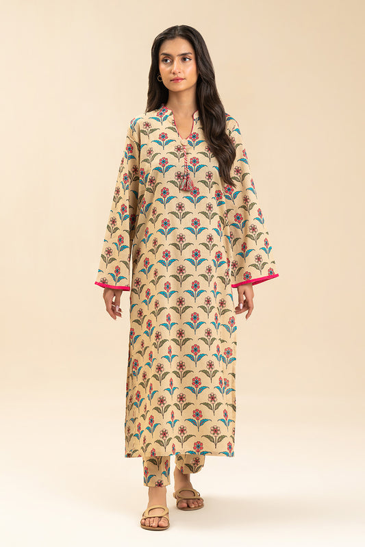 2 PIECE PRINTED LAWN SUIT (PRET)