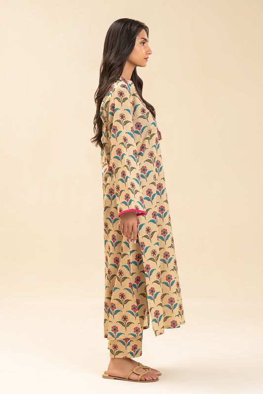 2 PIECE PRINTED LAWN SUIT (PRET)