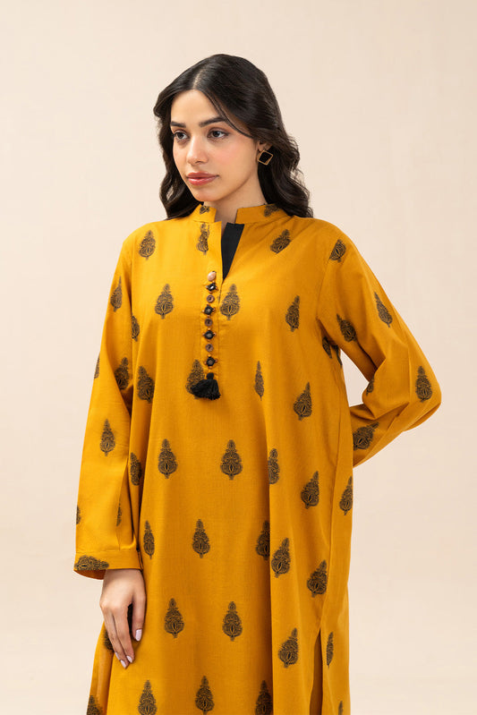 SOLID JACQUARD SHIRT (PRET)