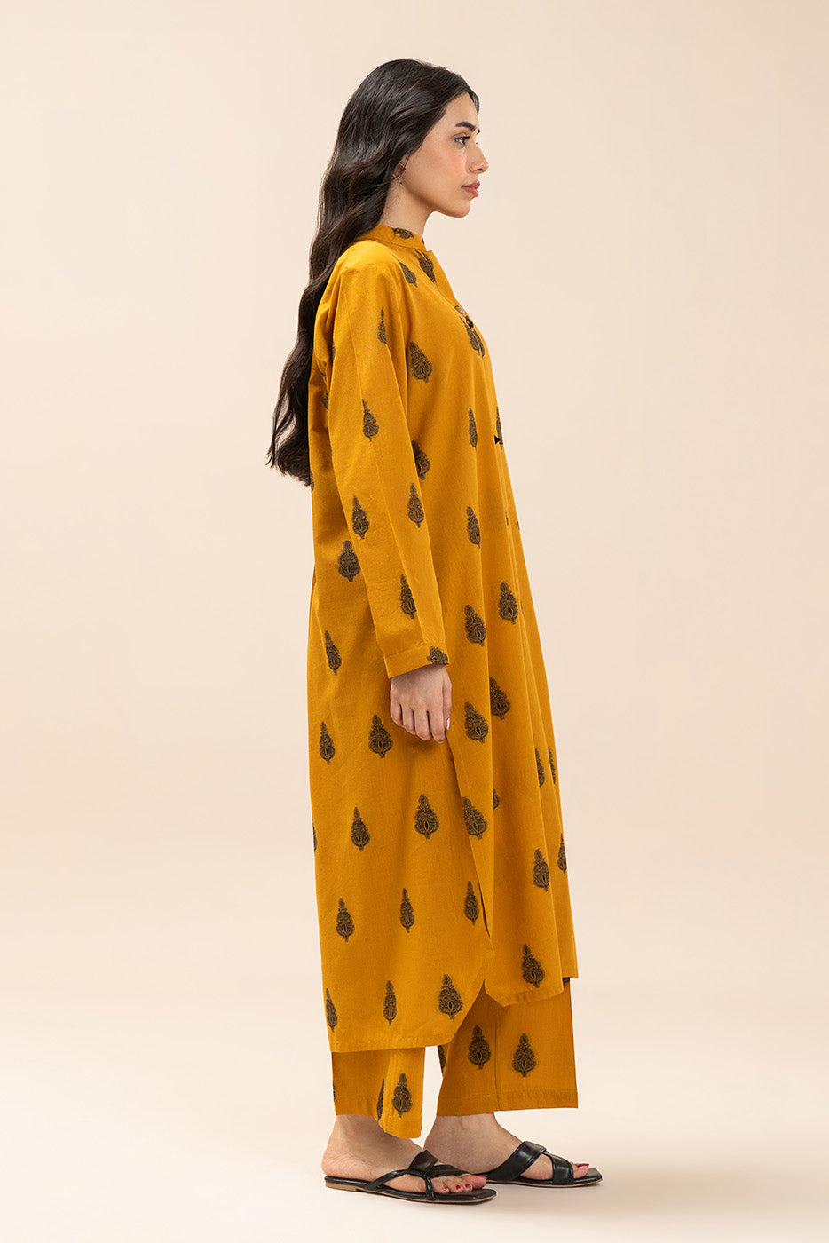 SOLID JACQUARD SHIRT (PRET)