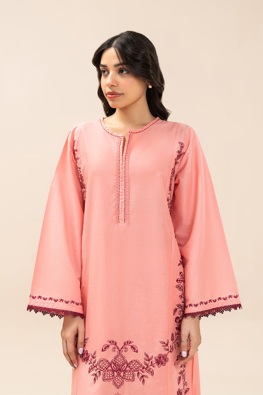 2 PIECE EMBROIDERED LAWN SUIT (PRET)