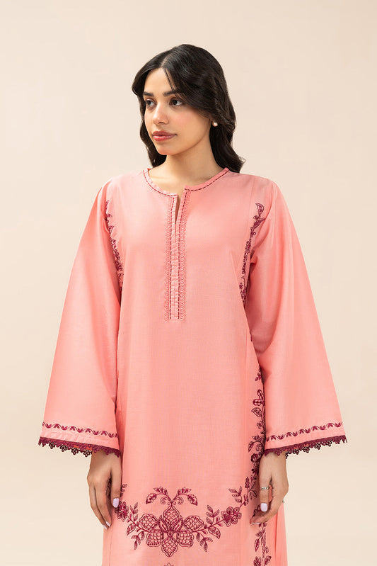 2 PIECE EMBROIDERED LAWN SUIT (PRET)