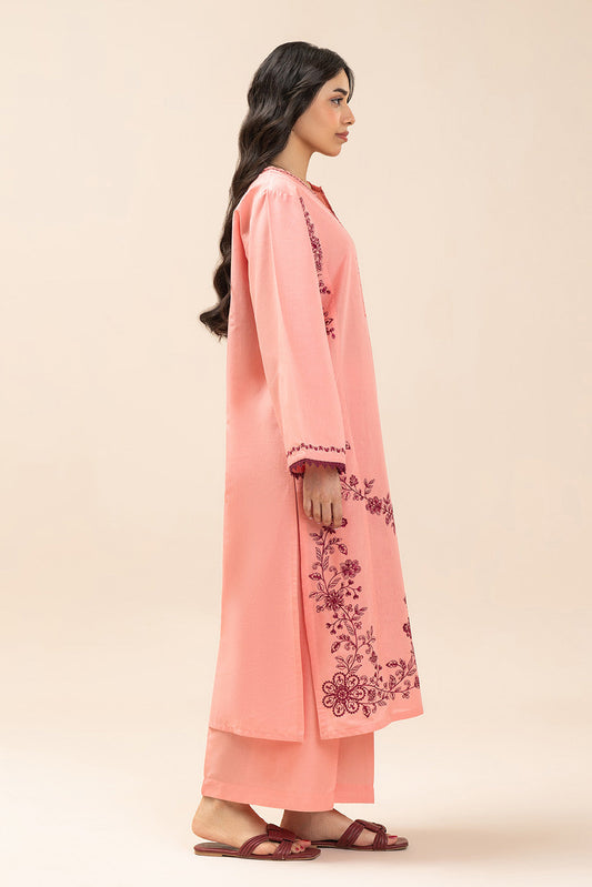 2 PIECE EMBROIDERED LAWN SUIT (PRET)