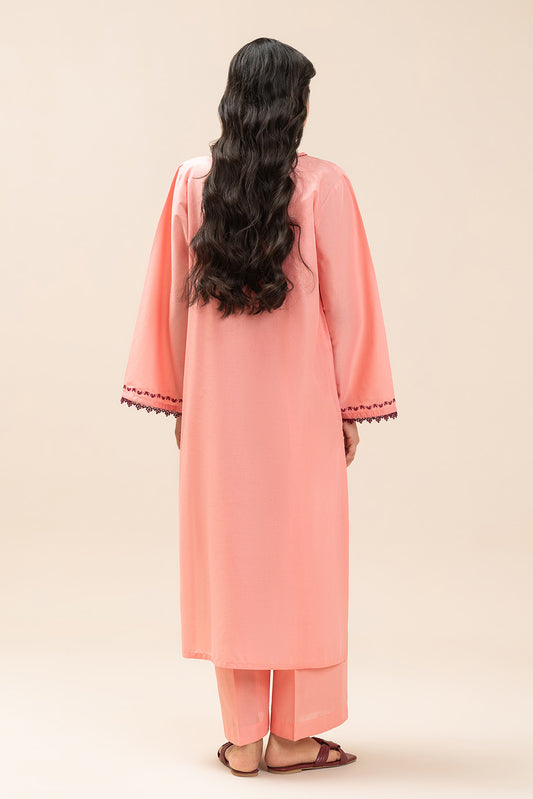 2 PIECE EMBROIDERED LAWN SUIT (PRET)
