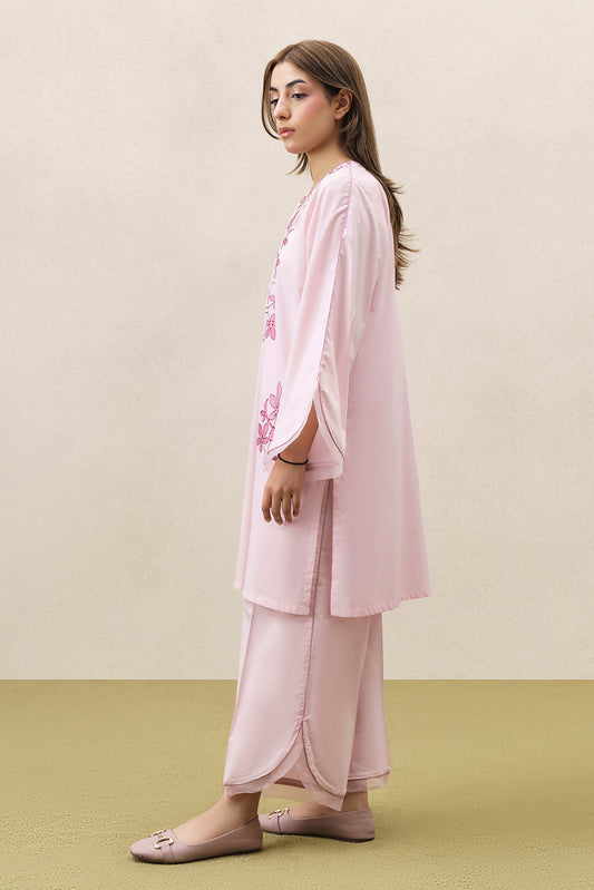 2 PIECE EMBROIDERED LAWN SUIT (PRET)