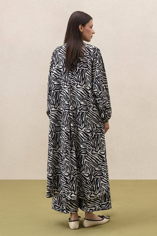 2 PIECE PRINTED TEXTURED JACQUARD SUIT (PRET)
