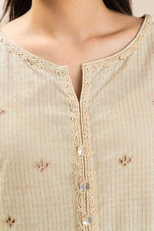 2 PIECE EMBROIDERED TEXTURED LAWN SUIT-PETAL WHISPER (UNSTITCHED)