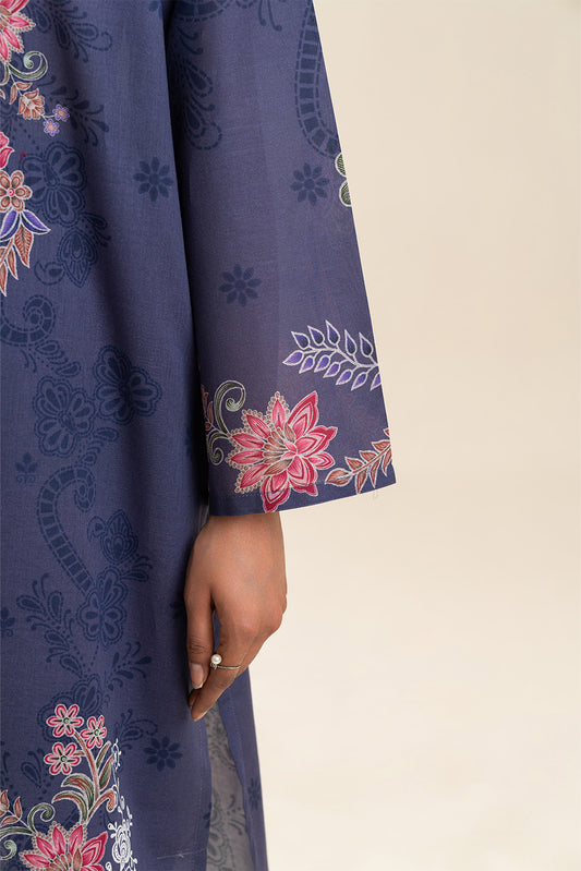 3 PIECE PRINTED LAWN SUIT-BERYL HERB (UNSTITCHED)