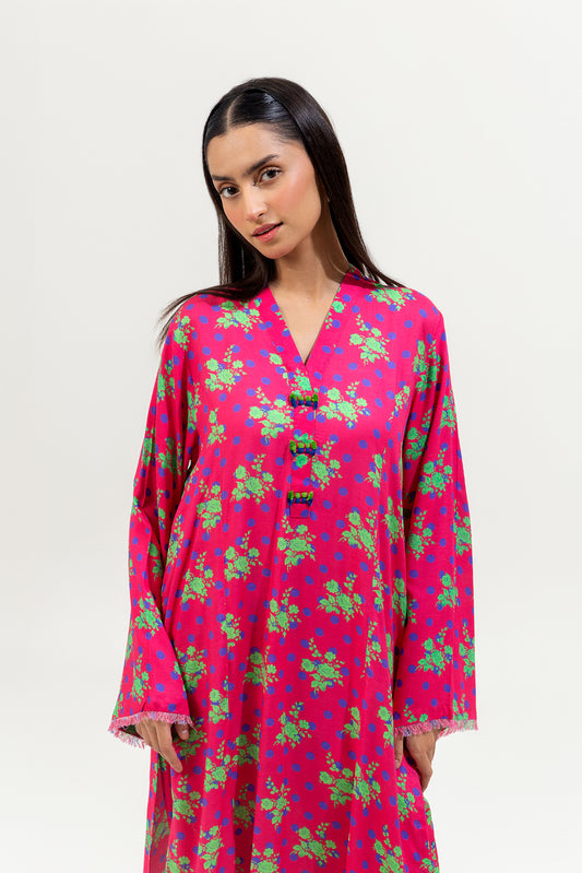 2 PIECE PRINTED VISCOSE SUIT (PRET)