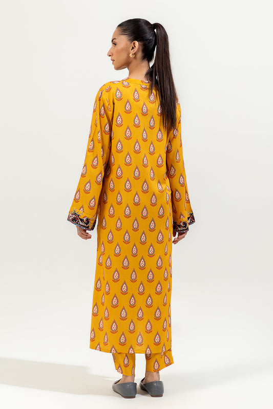 2 PIECE PRINTED VISCOSE SUIT (PRET)