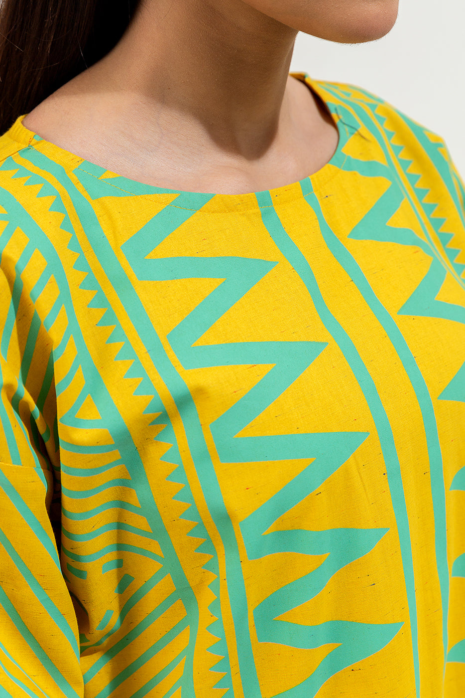 PRINTED CAMBRIC SHIRT (PRET)