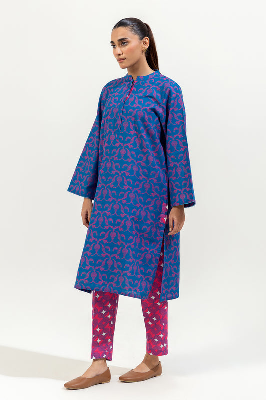 2 PIECE PRINTED KHADDAR SUIT (PRET)