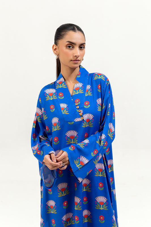 2 PIECE PRINTED VISCOSE SUIT (PRET)