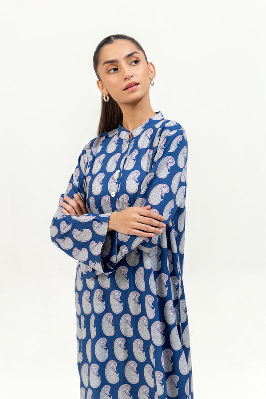 2 PIECE PRINTED VISCOSE SUIT (PRET)