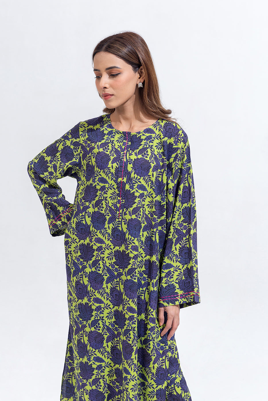 PRINTED VISCOSE SHIRT (PRET)