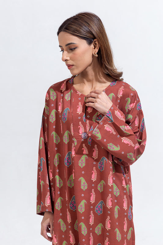 PRINTED VISCOSE SHIRT (PRET)