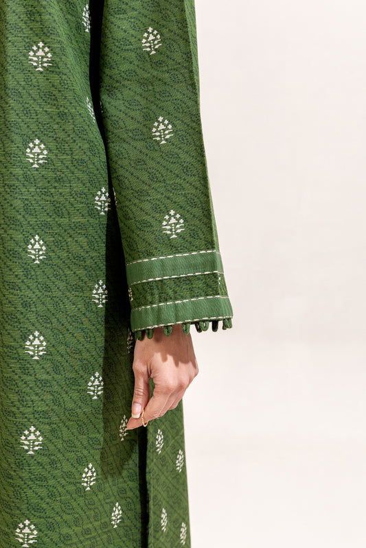 3 PIECE EMBROIDERED KHADDAR SUIT-BASIL ROUGE (UNSTITCHED)