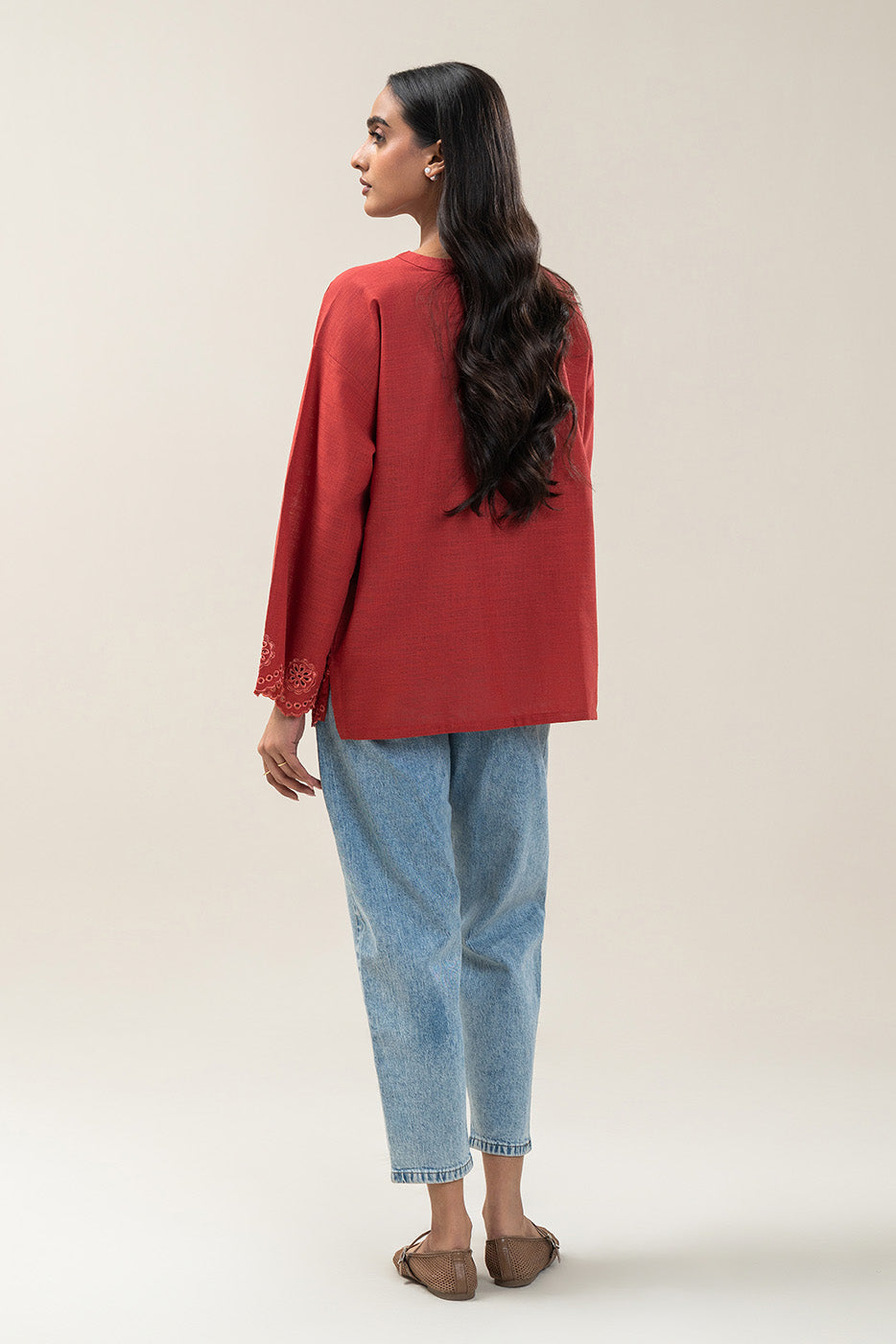 FUSION TWO WAY SLUB TOP (PRET)