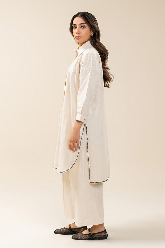 2 PIECE BASIC DOBBY SUIT (PRET)