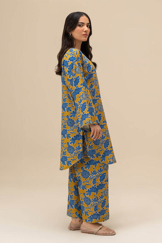 2 PIECE PRINTED KHADDAR SUIT (PRET)