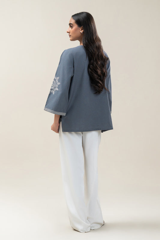 EMBROIDERED MULTI NEPS TOP (PRET)