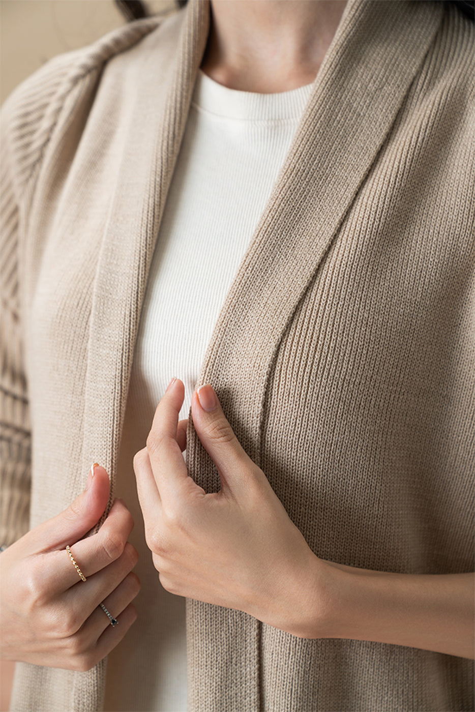 RAGLAN FULL LENGTH SHRUG