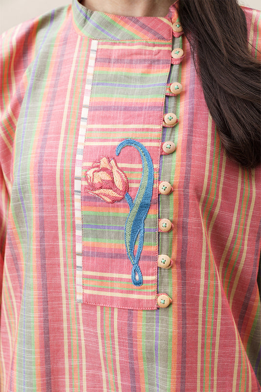 2 PIECE SOLID YARN DYED SUIT (PRET)