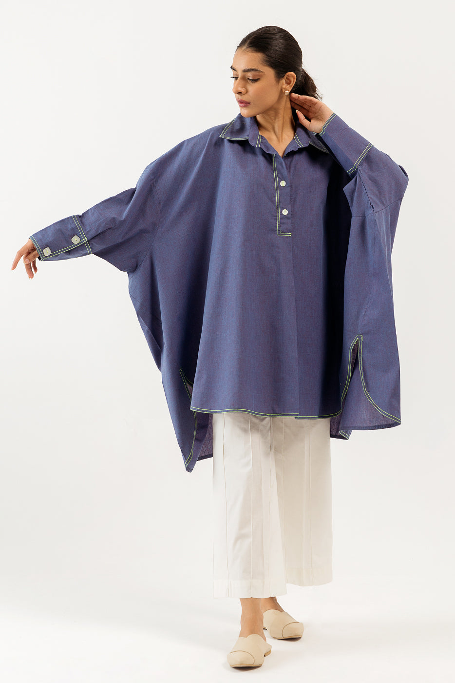 BASIC CHAMBRAY SHIRT (PRET)