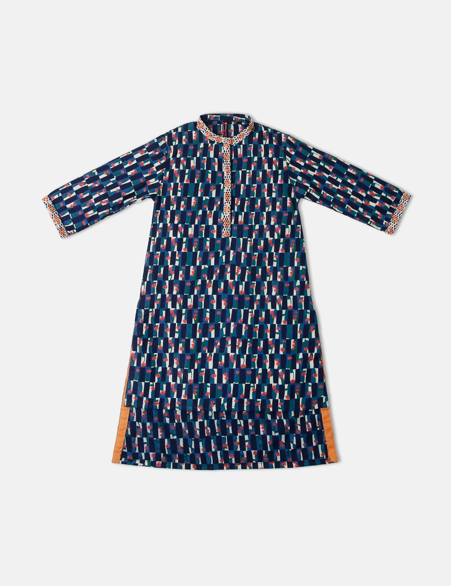 Printed/Embroidered Kurta (6273816297624)