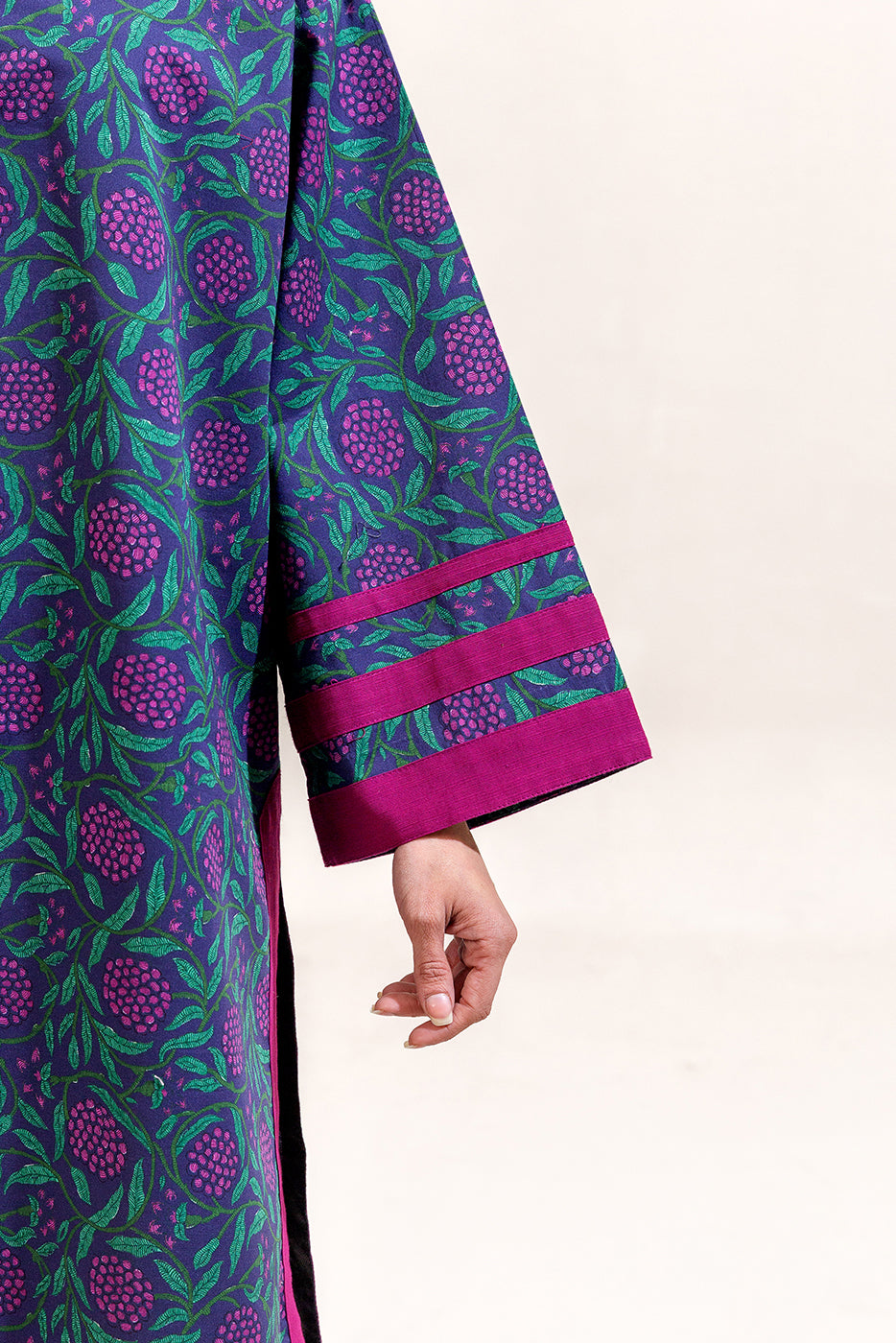 3 PIECE PRINTED LAWN SUIT-COLOR POP (UNSTITCHED)