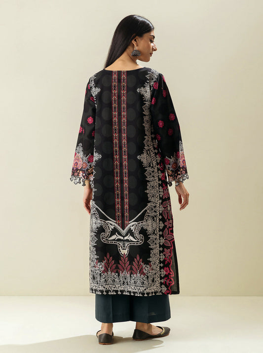 1 PIECE - PRINTED LAWN SHIRT - MIDNIGHT SUN MORBAGH SU_23   