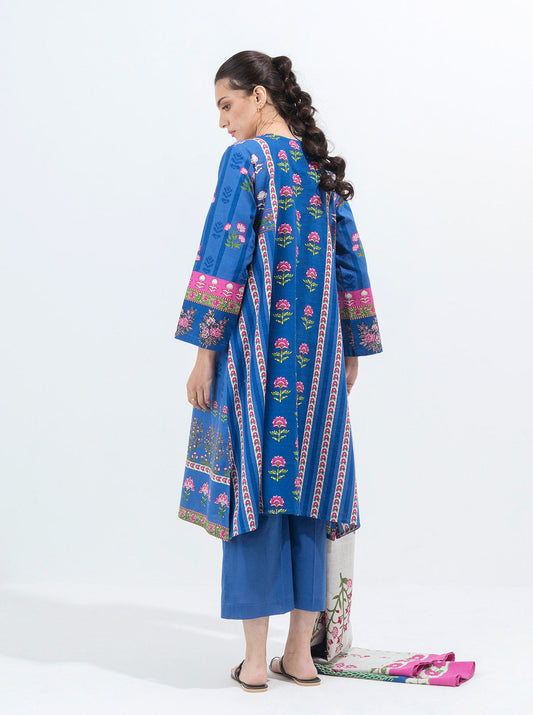 3 PIECE - PRINTED KHADDAR SUIT - PRIMROSE PETALS MORBAGH WN_21   