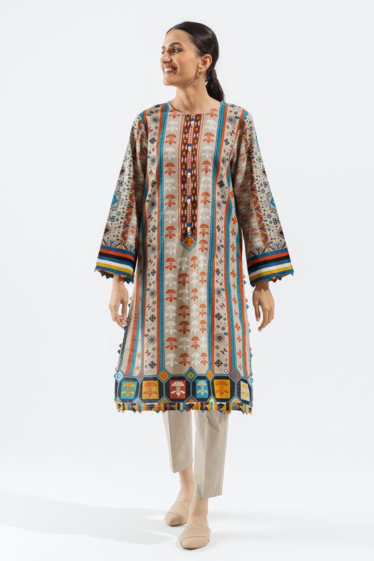 2 PIECE - PRINTED KHADDAR SUIT - URBAN TREASURE