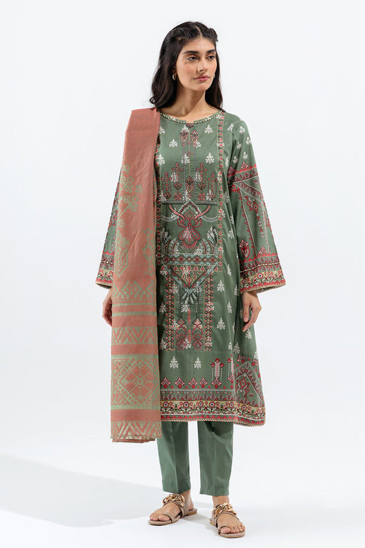 Jade Green-Embroidered-3P