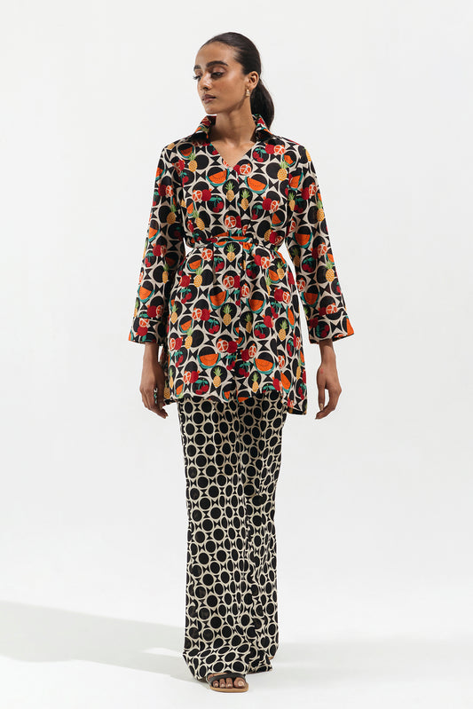 Pop Crush Printed Lawn Suit - Stylish 2-Piece Ensemble"